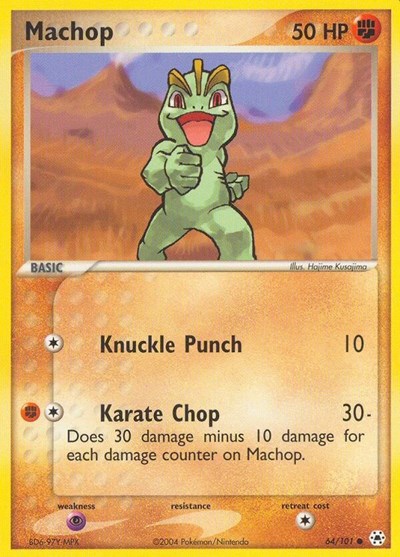 Machop #64 Hidden Legends