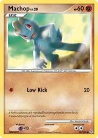 Machop #86 Diamond and Pearl