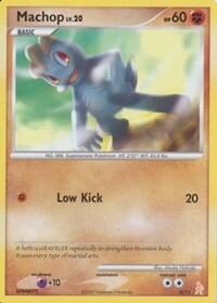 Machop #5 DP Trainer Kit: Manaphy & Lucario