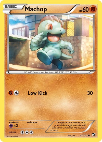 Machop #47 Plasma Blast