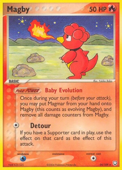 Magby #24 Team Rocket Returns