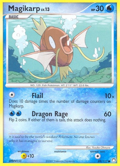 Magikarp #89 Mysterious Treasures