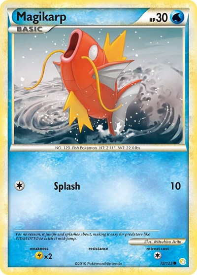 Magikarp #72 HeartGold SoulSilver