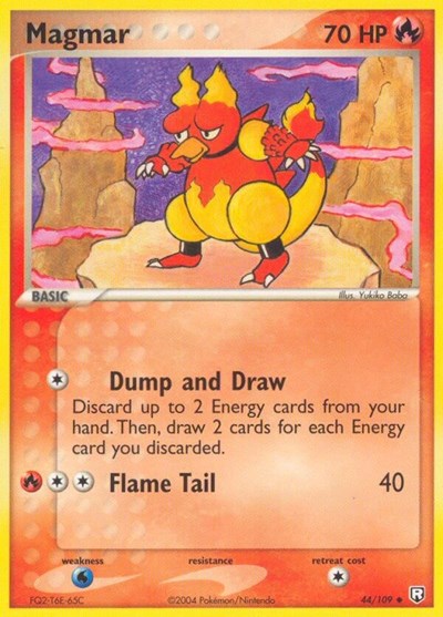 Magmar #44 Team Rocket Returns