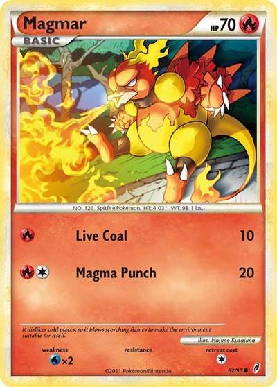 Magmar #62 Call of Legends