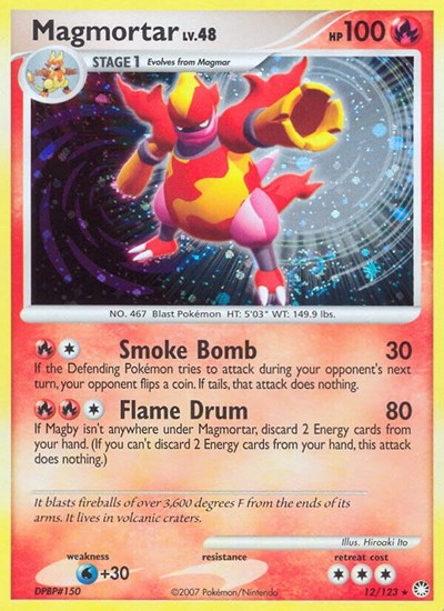 Magmortar #12 Mysterious Treasures