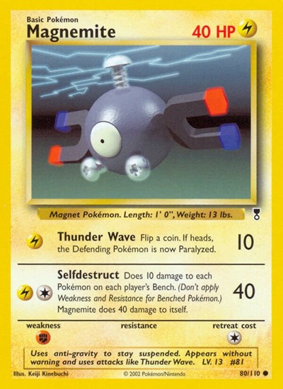 Magnemite #80 Legendary Collection