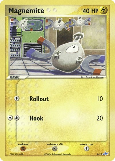Magnemite #4 EX Trainer Kit 1: Latias & Latios
