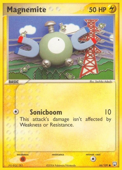 Magnemite #66 Team Rocket Returns