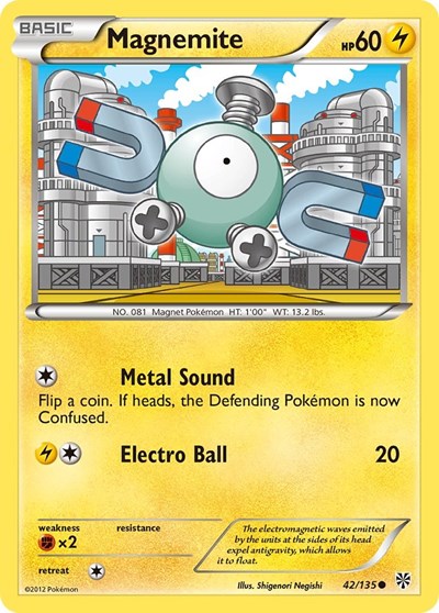 Magnemite #42 Plasma Storm
