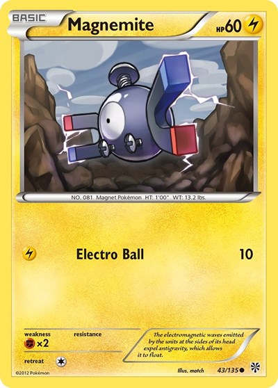 Magnemite #43 Plasma Storm