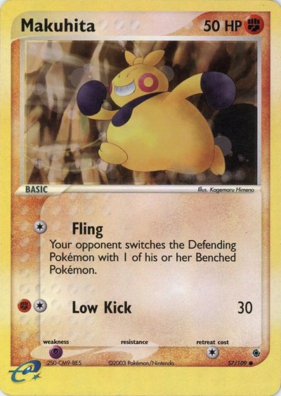 Makuhita #57 EX Ruby and Sapphire