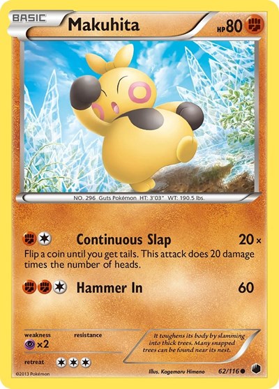 Makuhita #62 Plasma Freeze