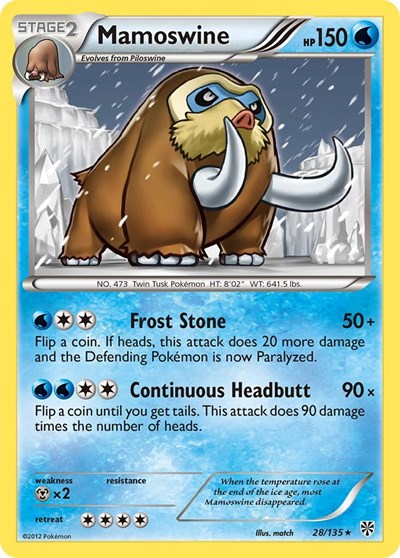 Mamoswine #28 Plasma Storm