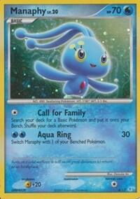 Manaphy #4 DP Trainer Kit: Manaphy & Lucario
