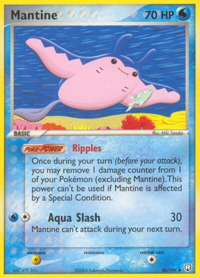 Mantine #45 Team Rocket Returns