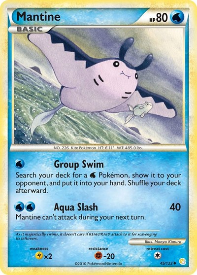 Mantine #45 HeartGold SoulSilver