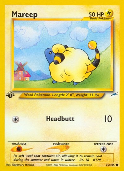 Mareep #75 Neo Destiny