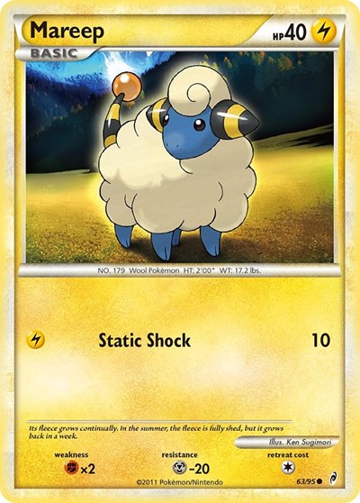Mareep #63 Call of Legends