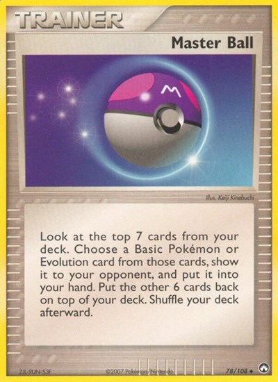 Master Ball #78 Power Keepers