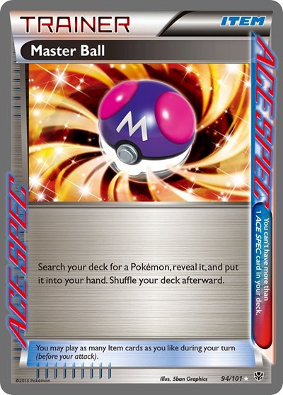 Master Ball #94 Plasma Blast