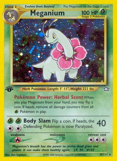 Meganium #10 Neo Genesis