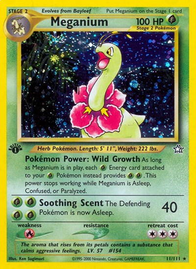 Meganium #11 Neo Genesis