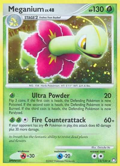 Meganium #13 Mysterious Treasures