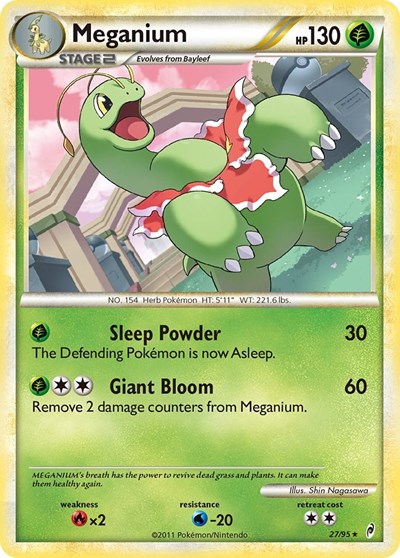 Meganium #27 Call of Legends