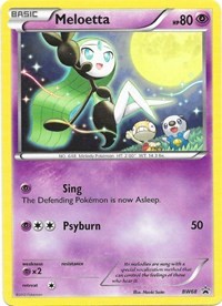 Meloetta #BW68 Black and White Promos