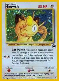Meowth #10 WoTC Promo