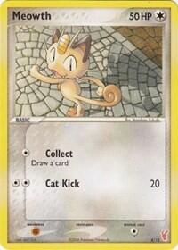 Meowth #4 EX Trainer Kit 2: Plusle & Minun