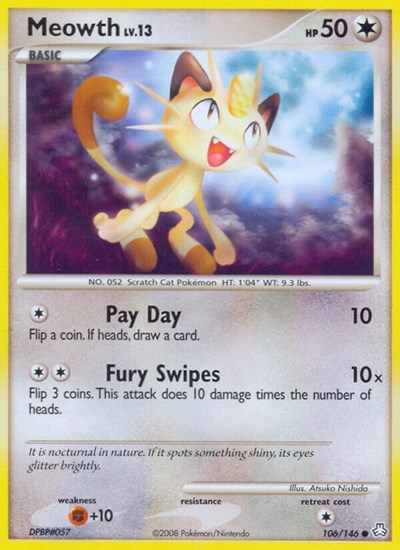 Meowth #106 Legends Awakened