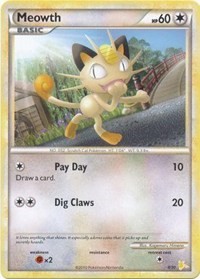 Meowth #4 HGSS Trainer Kit: Gyarados & Raichu
