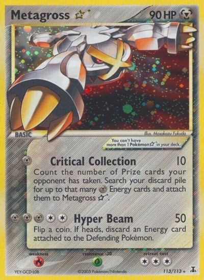 Metagross Star #113 Delta Species