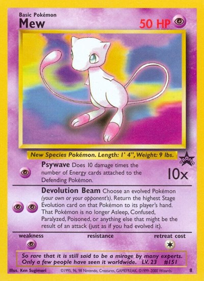 Mew #8 PSA 10