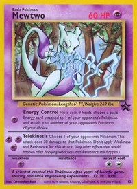 Mewtwo #12 WoTC Promo
