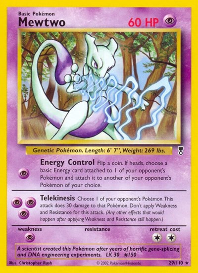 Mewtwo #29 Legendary Collection