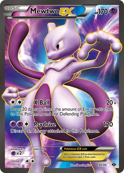 Mewtwo EX #98 Next Destinies