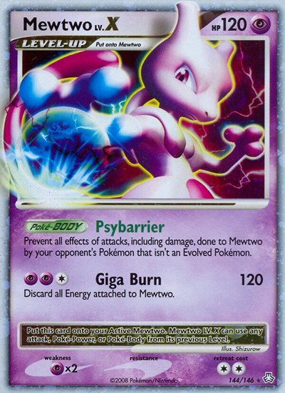 Mewtwo LV.X #144 Legends Awakened