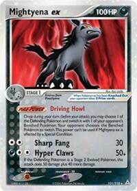 Mightyena ex #101 Holon Phantoms