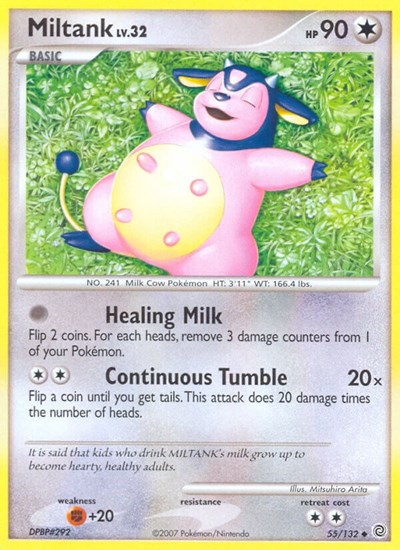Miltank #55 Secret Wonders