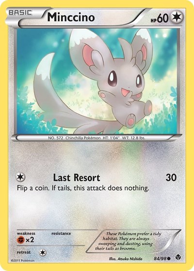 Minccino #84 Emerging Powers