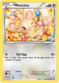 Minccino #RC18 Legendary Treasures: Radiant Collection