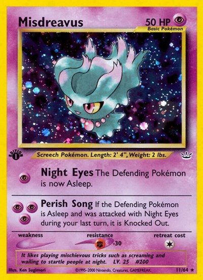 Misdreavus #11 Neo Revelation