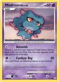 Misdreavus #91 Diamond and Pearl