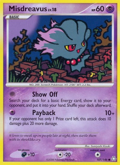 Misdreavus #107 Legends Awakened
