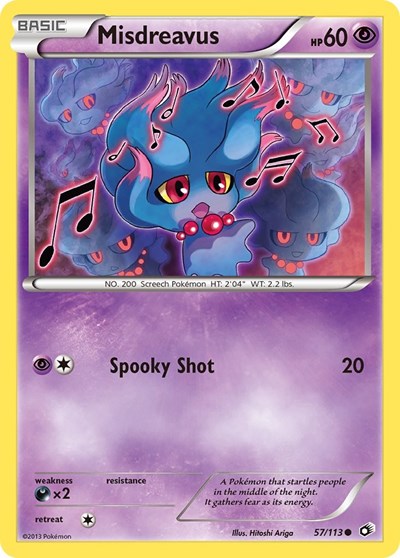 Misdreavus #57 Legendary Treasures