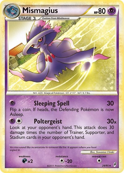 Mismagius #28 Call of Legends
