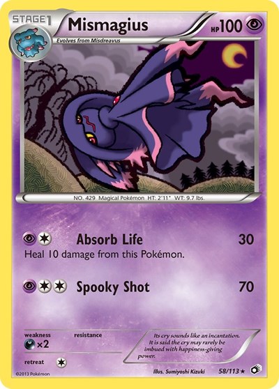 Mismagius #58 Legendary Treasures